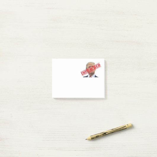 ondoordacht post-it® notes (Op bureau)