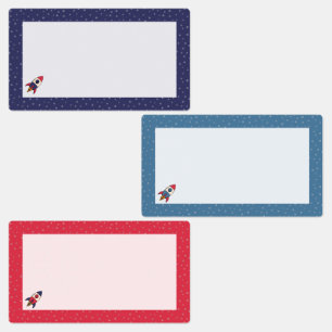 Ondoorlaatbare zelfklevende etiketten Astronaute Labels