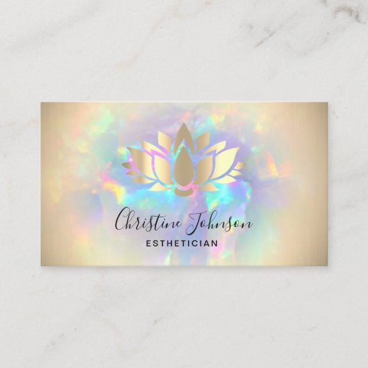 ondoorschijnend ondoorzichtig visitekaartje (Voorkant)