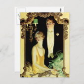 Ondoorzichtig Lijst Formele paar Briefkaart (Voorkant / Achterkant)