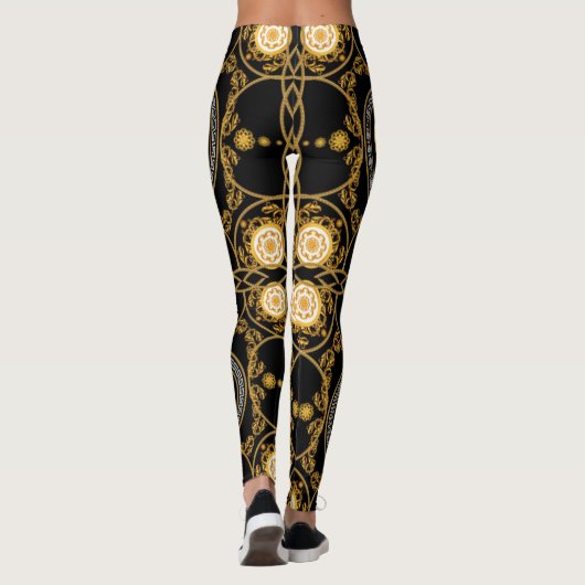 Ondoorzichtig ontwerp leggings (Achterkant)