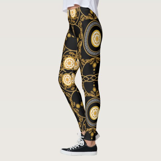 Ondoorzichtig ontwerp leggings (Links)