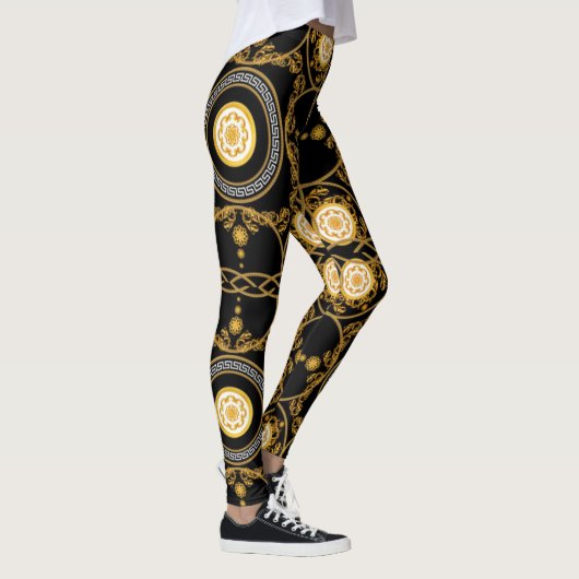 Ondoorzichtig ontwerp leggings (Rechts)