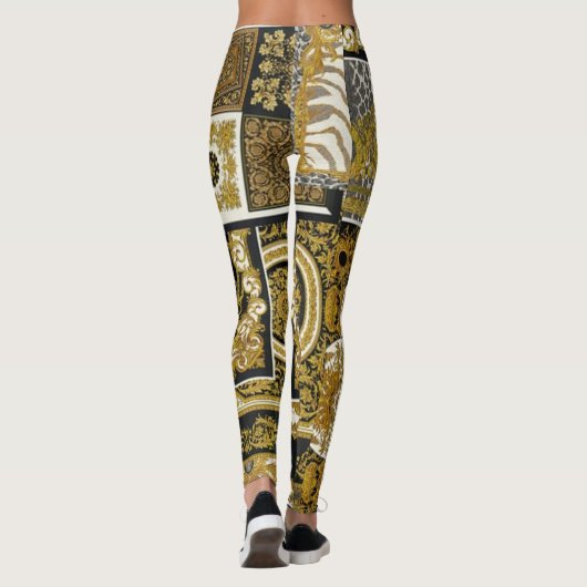 Ondoorzichtig ontwerp leggings (Achterkant)