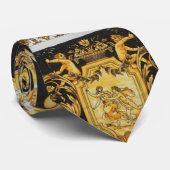 Ondoorzichtig ontwerp stropdas (Opgerold)