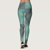 Ondoorzichtige en groene cirkel of bollen, waarbij leggings (Achterkant)