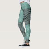 Ondoorzichtige en groene cirkel of bollen, waarbij leggings (Links)