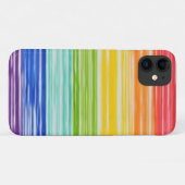 Ondoorzichtige regenboogstrepen Case-Mate iPhone case (Achterkant (horizontaal))