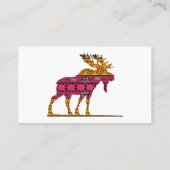 Ondoorzichtige silhouetkleur visitekaartje (Achterkant)