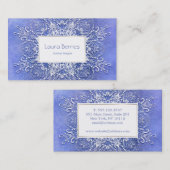 Ondoorzichtige stijftextuur. visitekaartje (Voorkant / Achterkant)