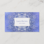 Ondoorzichtige stijftextuur. visitekaartje (Voorkant)