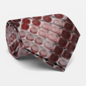 Ondoorzichtige zalm naar rode cirkels, diepte of s stropdas (Opgerold)