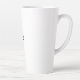 Ondraagbaar koffie-snob latte mok