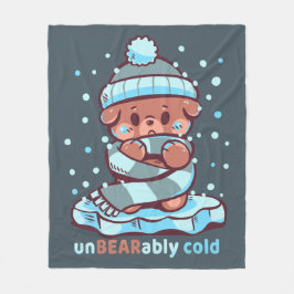 Ondraaglijk Koud Fleece Deken
