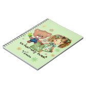 ondraaglijk zoete teddybeer notitieboek (Linkerzijde)