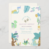 One-a-Saurus Dinosaurus Verjaardag Kaart (Voorkant / Achterkant)