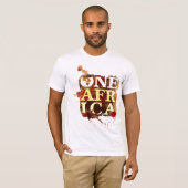 One Africa Grunge T-shirt (Voorkant volledig)