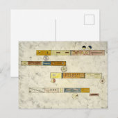 One After the Other, 1933 by Wassily Kandinsky Briefkaart (Voorkant / Achterkant)