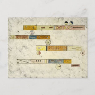 One After the Other, 1933 by Wassily Kandinsky Briefkaart