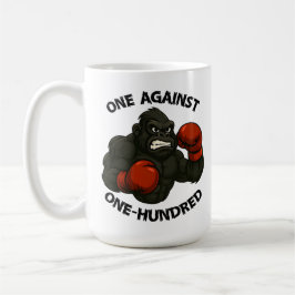 One Against One Hundred – Gorilla Boxing Workout Koffiemok