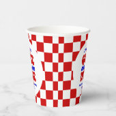 One American Dude 4 juli 1 Verjaardagsfeestje Papieren Bekers (Rechts)