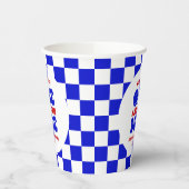 One American Dude 4 juli 1 Verjaardagsfeestje Papieren Bekers (Links)