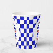 One American Dude 4 juli 1 Verjaardagsfeestje Papieren Bekers (Rechts)