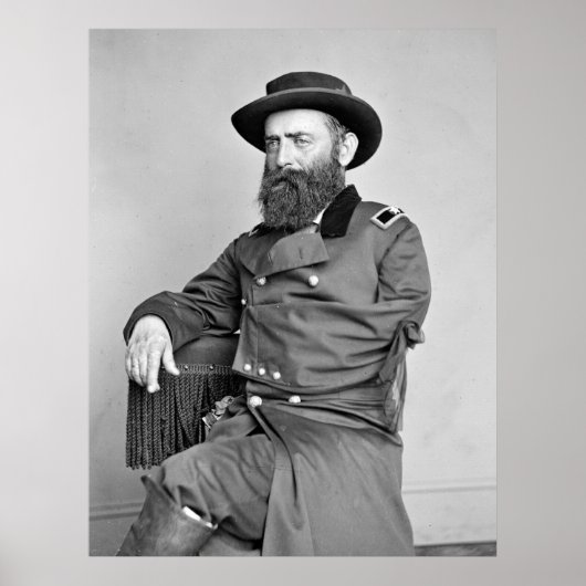 One-Armed Civil War Officer, 1860's Poster (Voorkant)