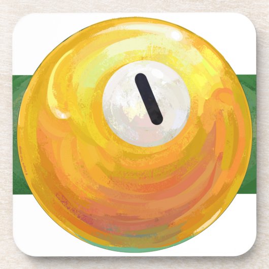 One Ball Bier Onderzetter (Voorkant)