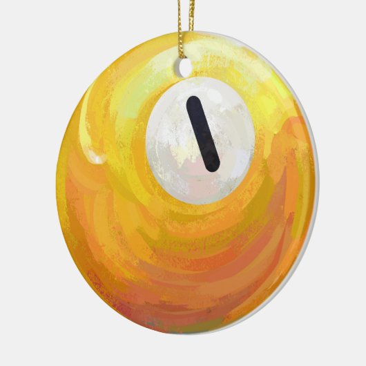 One Ball Keramisch Ornament (Links)