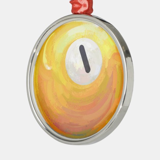 One Ball Metalen Ornament (Links)