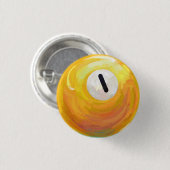 One Ball Ronde Button 3,2 Cm (Voorkant /achterkant)