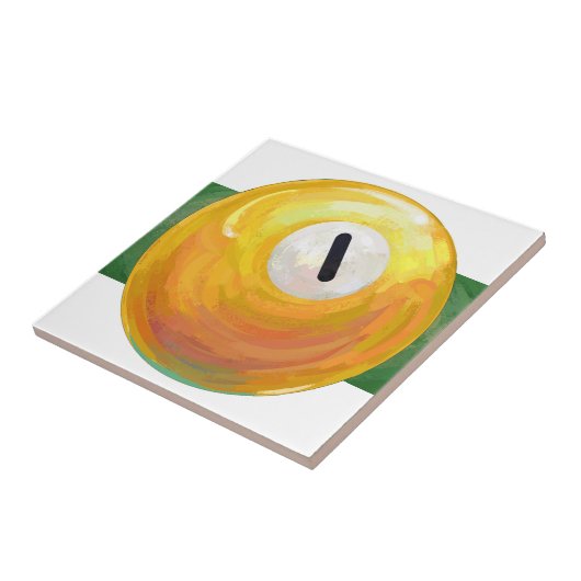 One Ball Tegeltje (Zijkant)