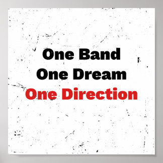 One Band One Dream One Direction krijgt een vervol Poster