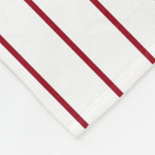 One Baseball Fan Fleece Deken (Hoek)