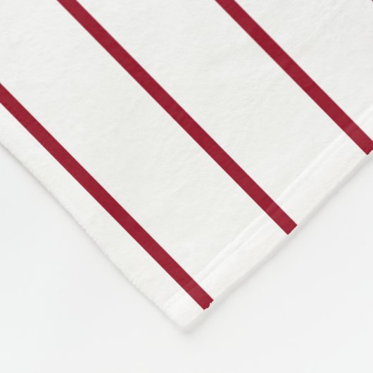 One Baseball Fan Fleece Deken (Hoek)