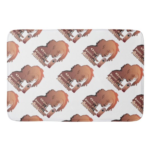 One Battle After Another – Cinematic Movie-Inspire Badmat (Voorkant)