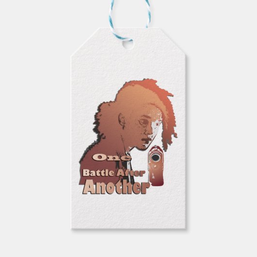 One Battle After Another – Cinematic Movie-Inspire Cadeaulabel (Voorkant)