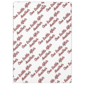 One Battle After Another – Cinematic Movie-Inspire Klembord (Achterkant)