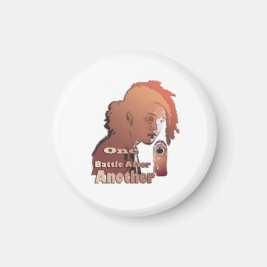 One Battle After Another – Cinematic Movie-Inspire Magneet (Voorkant)