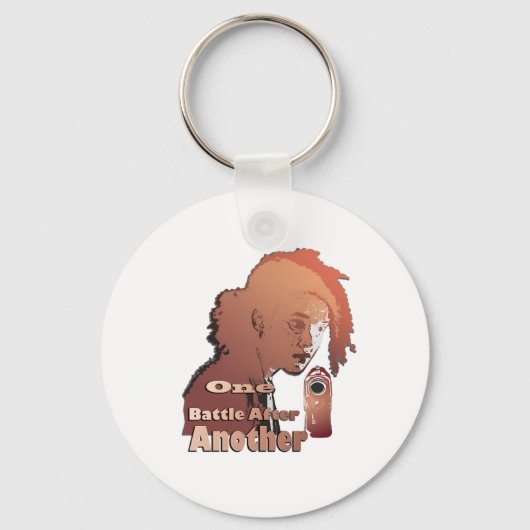 One Battle After Another – Cinematic Movie-Inspire Sleutelhanger (Voorkant)