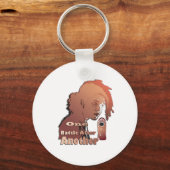 One Battle After Another – Cinematic Movie-Inspire Sleutelhanger (Voorkant)