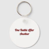 One Battle After Another – Cinematic Movie-Inspire Sleutelhanger (Achterkant)