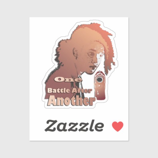 One Battle After Another – Cinematic Movie-Inspire Sticker (Vel)