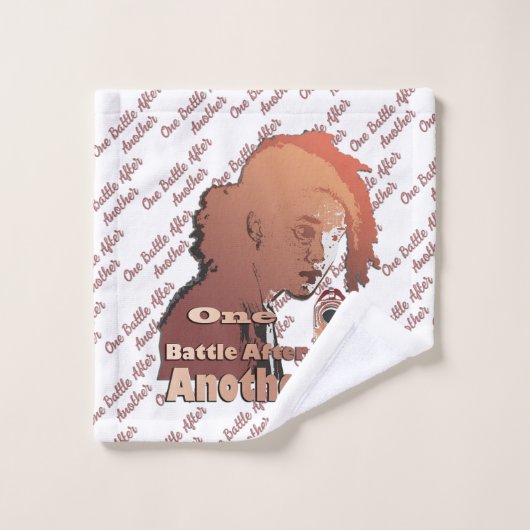 One Battle After Another – Cinematic Movie-Inspire Washandje (Wasdoekje)