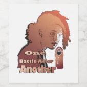 One Battle After Another – Cinematic Movie-Inspire Wijn Etiket (Enkel label)