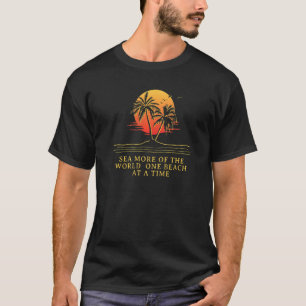 One Beach at a Time Trip Ocean Travel Beach Vibes T-shirt