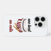 One beat no calls Telefoonhoes iPhone Hoesje (Achterkant horizontaal)