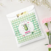 One Big Dill Pickle First Birthday Pink Bedankzakje (Gezegeld)