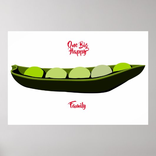 One Big Happy Family Poster (Voorkant)